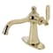 Kingston Brass KSD3542KL Single-Handle Bathroom Faucet with Push Pop-Up, Polished Brass KSD3542KL - alternate 1